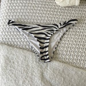 URBAN OUTFITTERS out from under zebra bikini bottom
